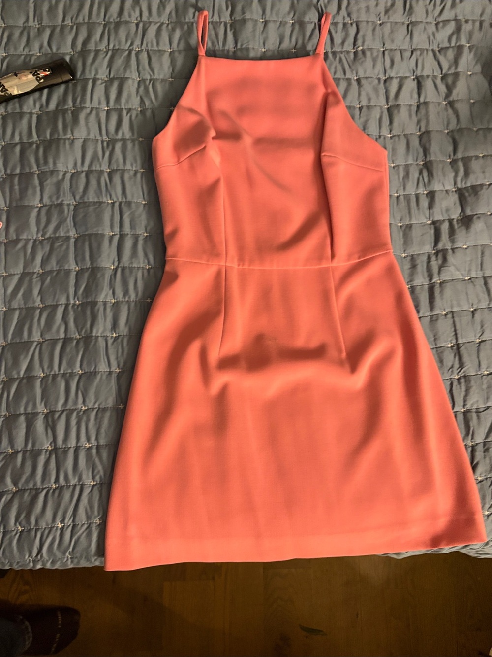 Classic Coral Spaghetti-Strap Dress - Women